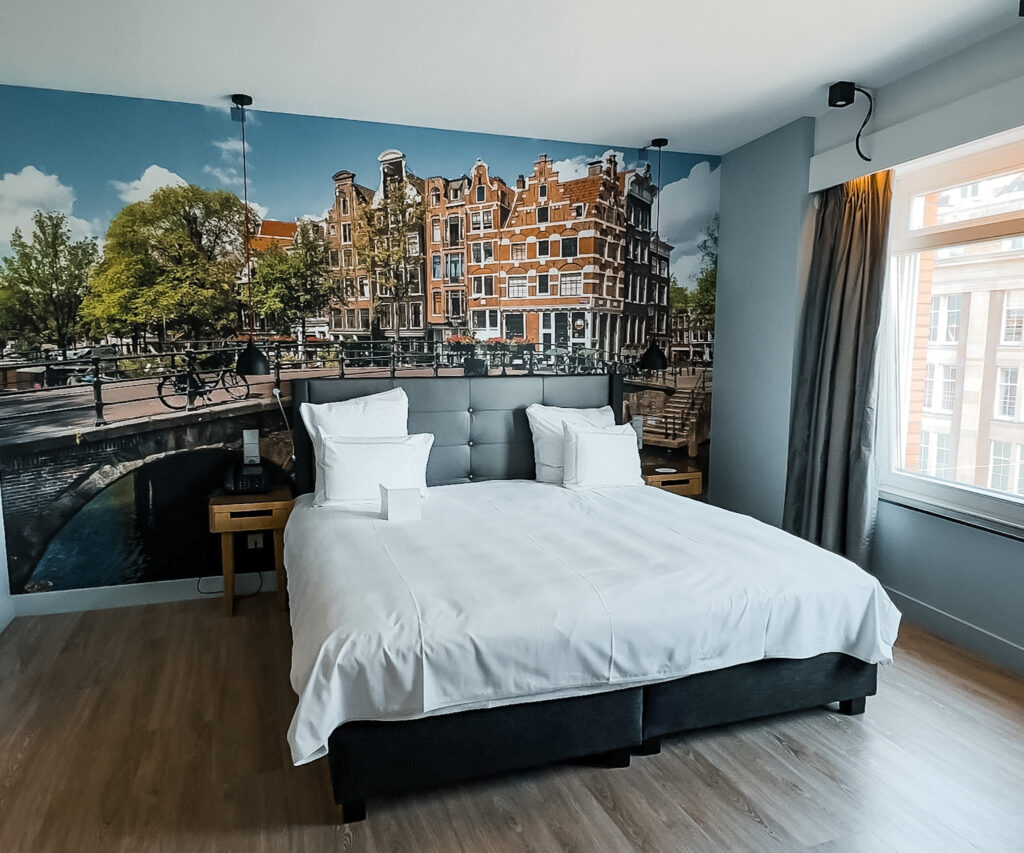 hotel room in Amsterdam