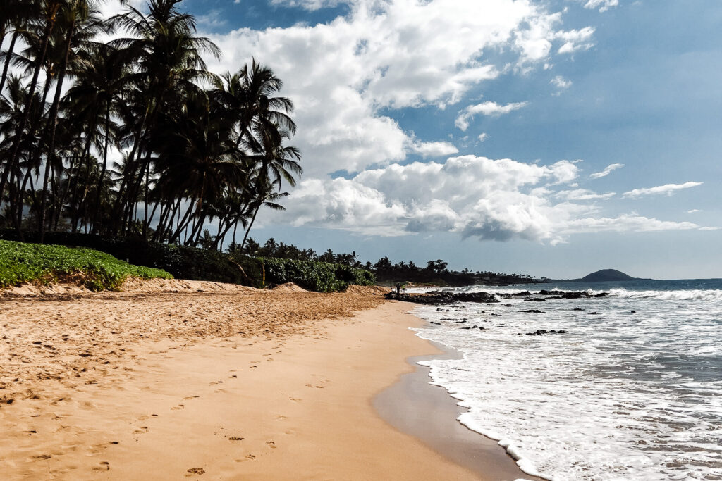 Gorgeous view of Keawakapu Beach in Maui